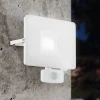 Faedo 3 udendørs LED-spot med sensor, hvid, 30 W
