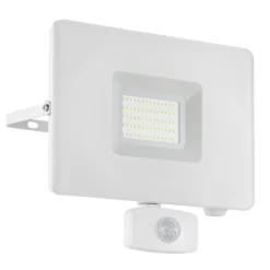 Faedo 3 udendørs LED-spot med sensor, hvid, 50 W