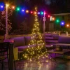 Fairybell mast-juletræ 240 blinkende LED’er 200cm