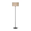 Feniglia gulvlampe med hørskærm, natur