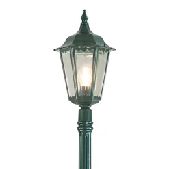 Firenze lygtepæl, 1 lyskilde, grøn