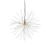 Firework LED-hængelampe, sort, metal, Ø 26 cm, stik