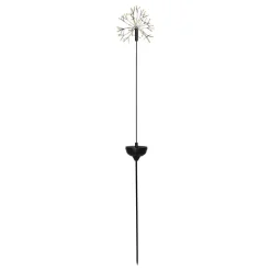 Firework LED-solcellelampe med jordspyd, 85 cm