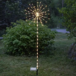 Firework Outdoor LED-dekorationslampe, batteri