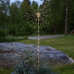 Firework Outdoor LED-dekorationslampe, batteri