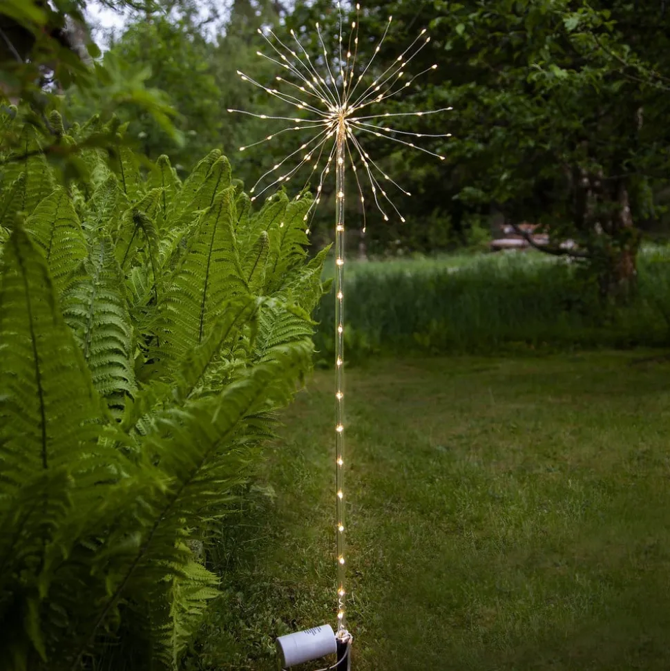 Firework Outdoor LED-dekorationslampe, batteri
