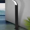 Fiumicino LED-gadelampe, buet form