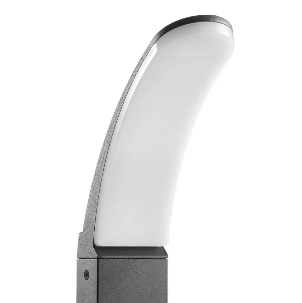 Fiumicino LED-gadelampe, buet form