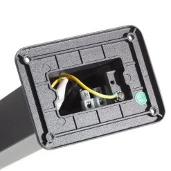 Fiumicino LED-gadelampe, buet form