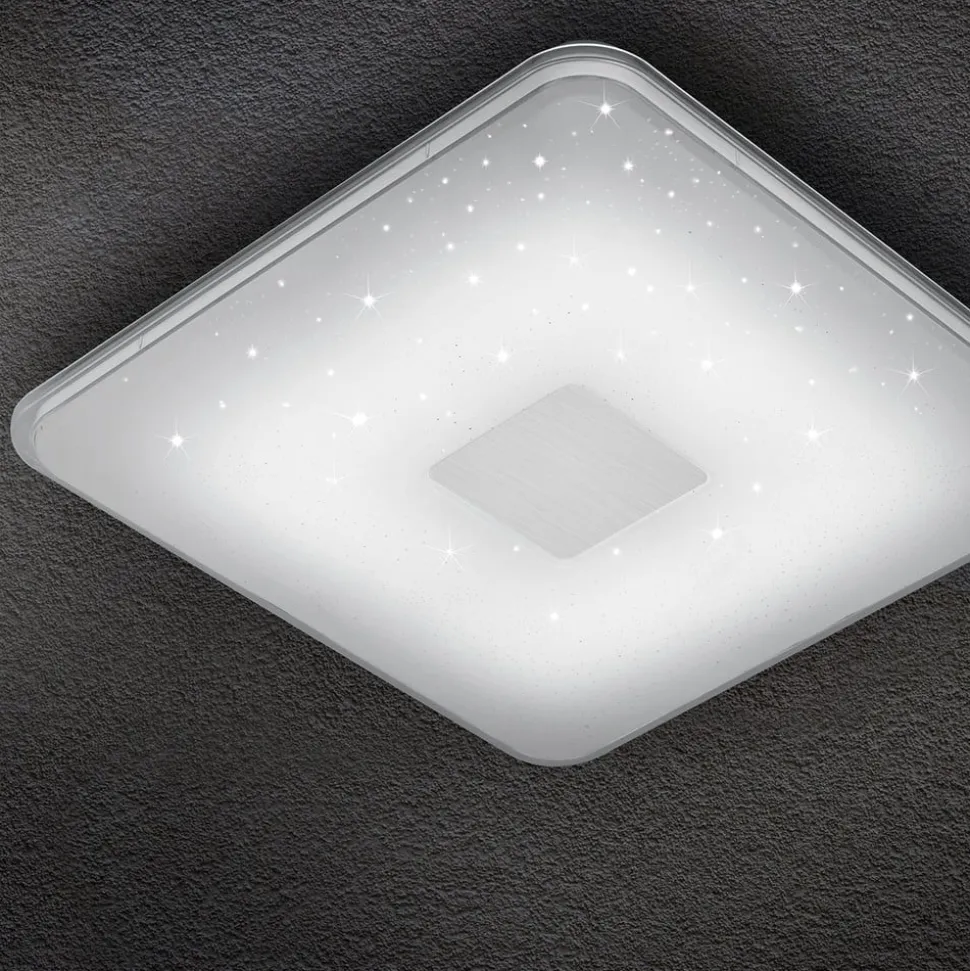 Fjernbetjent, kantet LED loftslampe Samurai