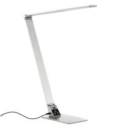 Flad LED-skrivebordslampe Wasp af aluminium
