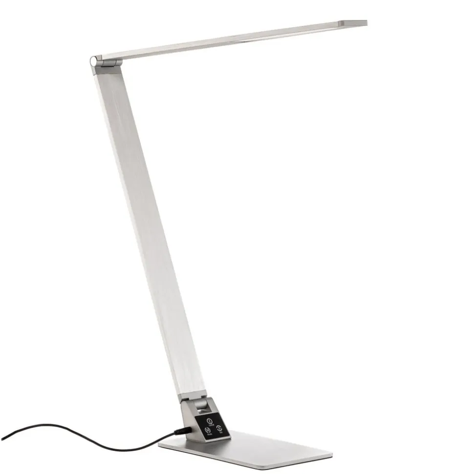 Flad LED-skrivebordslampe Wasp af aluminium