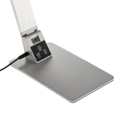 Flad LED-skrivebordslampe Wasp af aluminium