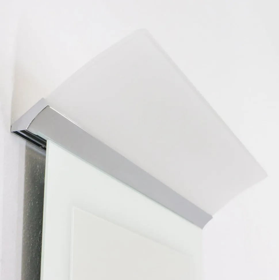 Flad LED-spejllampe Angela, IP44, 50 cm