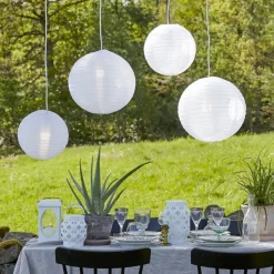 Flame Lantern LED-lygte, hvid, højde 16 cm