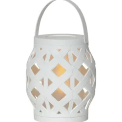 Flame Lantern LED-lygte, hvid, højde 16 cm