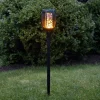 Flame LED-solcellelampe, tre anvendelsesmuligheder, 54 cm