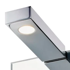 Flat 2 LED væg- og spejllampe, krom