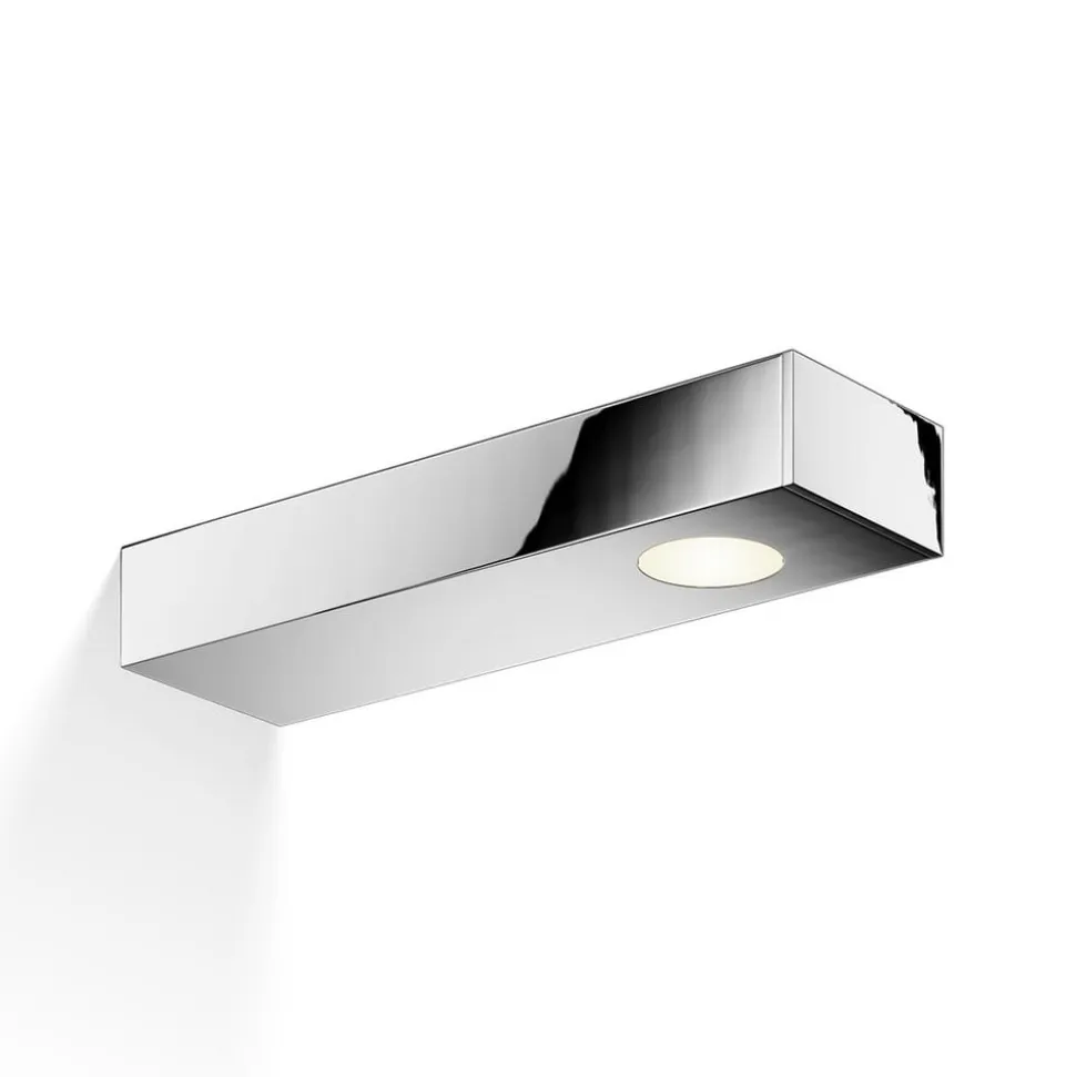 Flat 2 LED væg- og spejllampe, krom