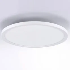Flat LED-loftlampe, CCT, Ø 40 cm, hvid
