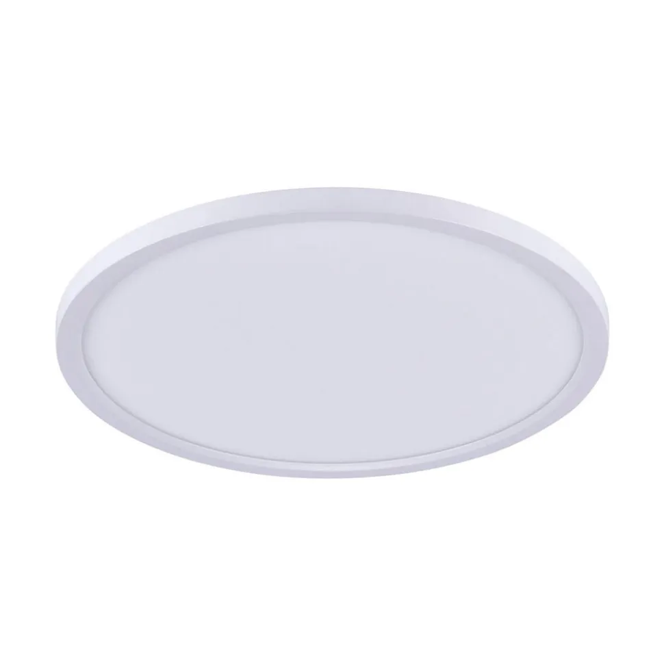 Flat LED-loftlampe, CCT, Ø 40 cm, hvid
