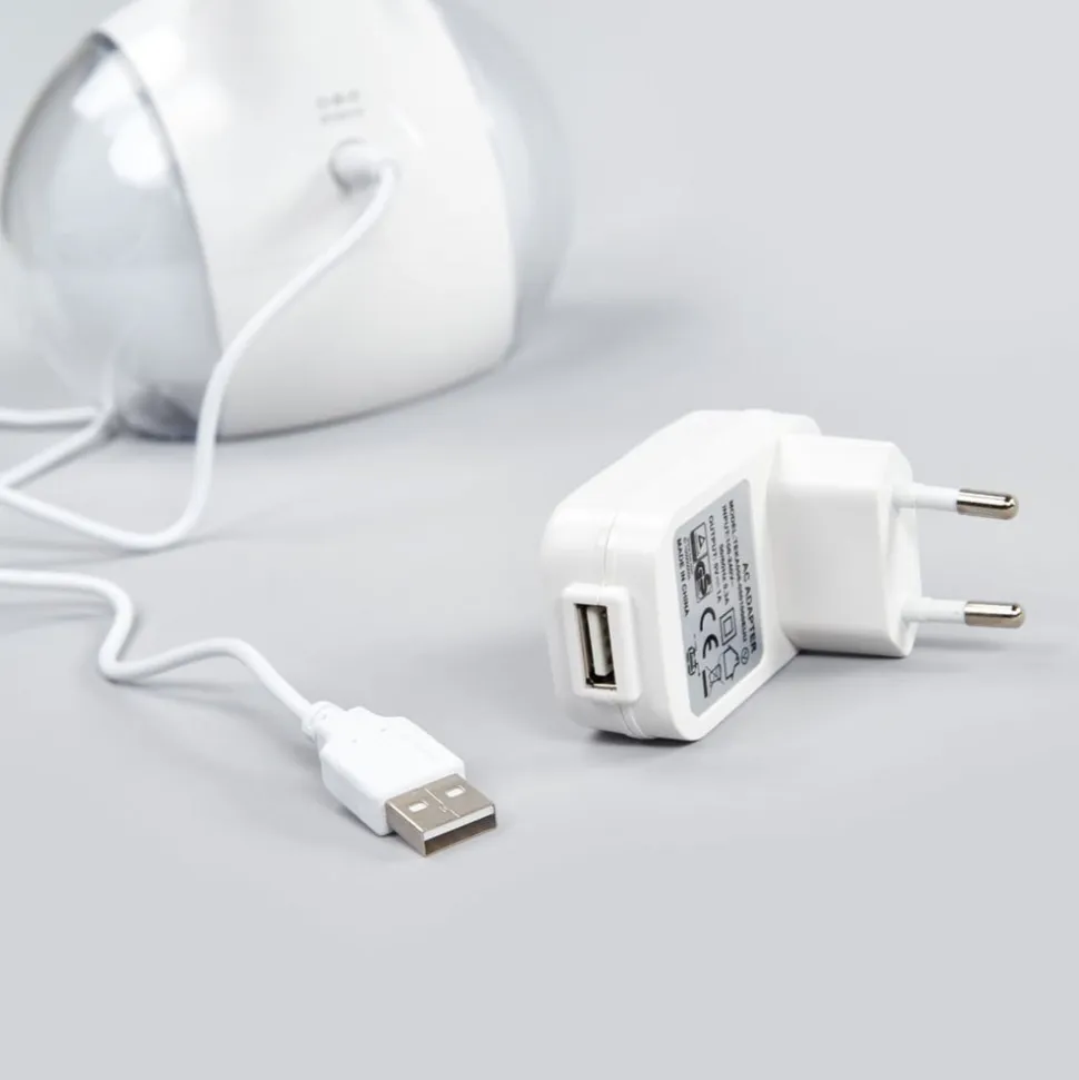 Fleksibel LED-bordlampe Paula, hvid