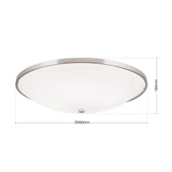 Fleksibel Samira loftlampe 56,5 cm
