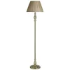 Flemish gulvlampe, med foldet skærm