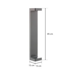 FLOS Casting C150 LED-gadelampe, 85 cm 3.000 K