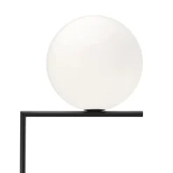 FLOS IC F2 gulvlampe sort Ø 30 cm