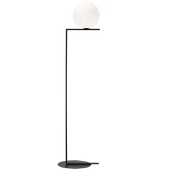 FLOS IC F2 gulvlampe sort Ø 30 cm