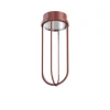FLOS In Vitro Ceiling loftampe 2.700 K, terracotta