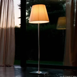 FLOS KTribe F3 gulvlampe med stofskærm, beige