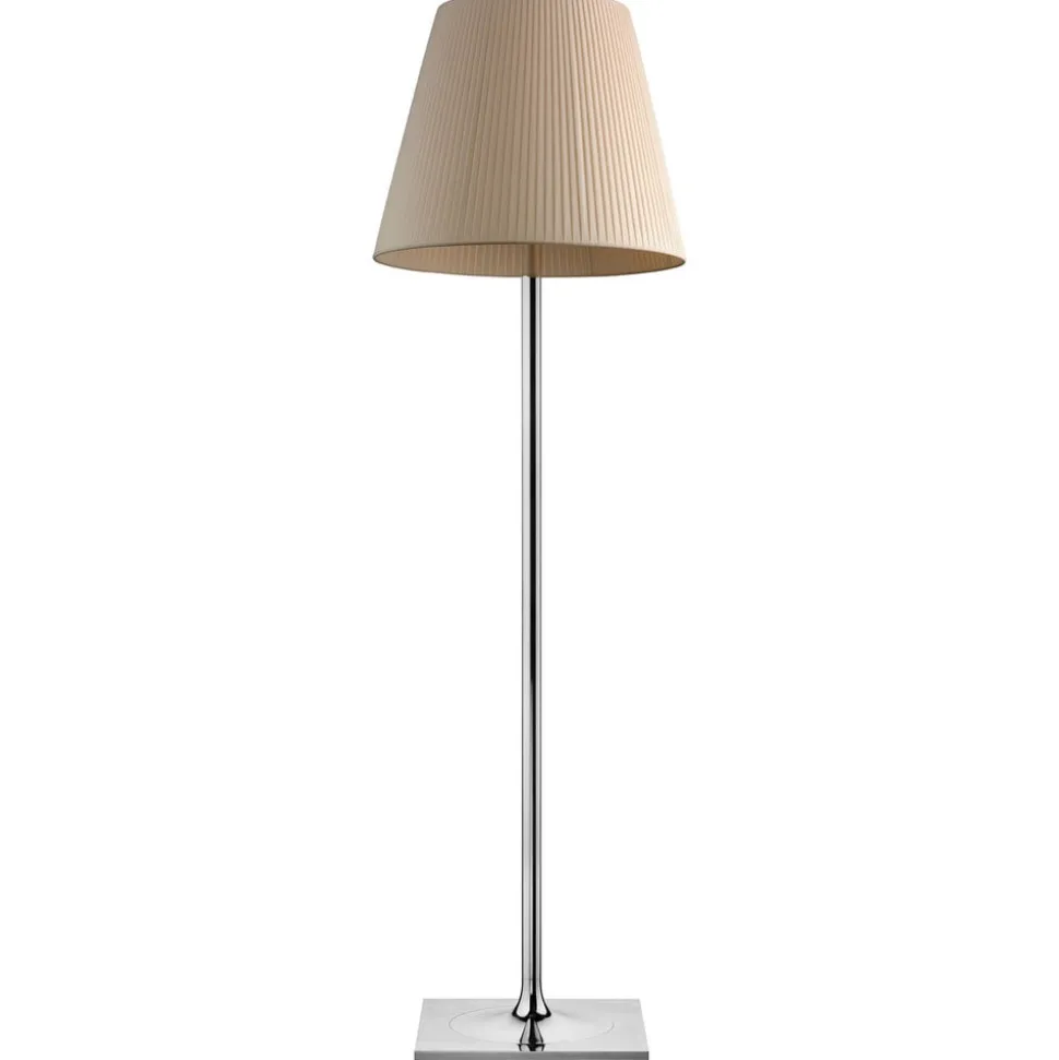 FLOS KTribe F3 gulvlampe med stofskærm, beige