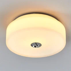 FLOS Mini Button loftlampe lavet af glas