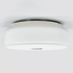 FLOS Mini Button loftlampe lavet af glas