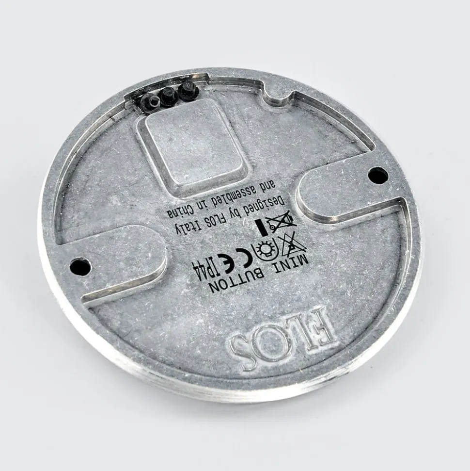 FLOS Mini Button loftlampe lavet af glas