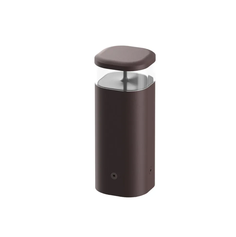 FLOS Pointbreak Bollard 2, 2.700 K mørkebrun 30 cm
