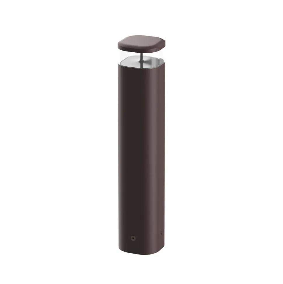 FLOS Pointbreak Bollard 2, 2.700 K mørkebrun 60cm