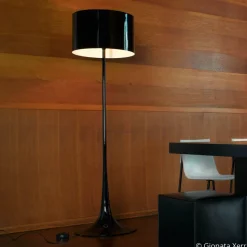 FLOS Spun Light F - sort gulvlampe