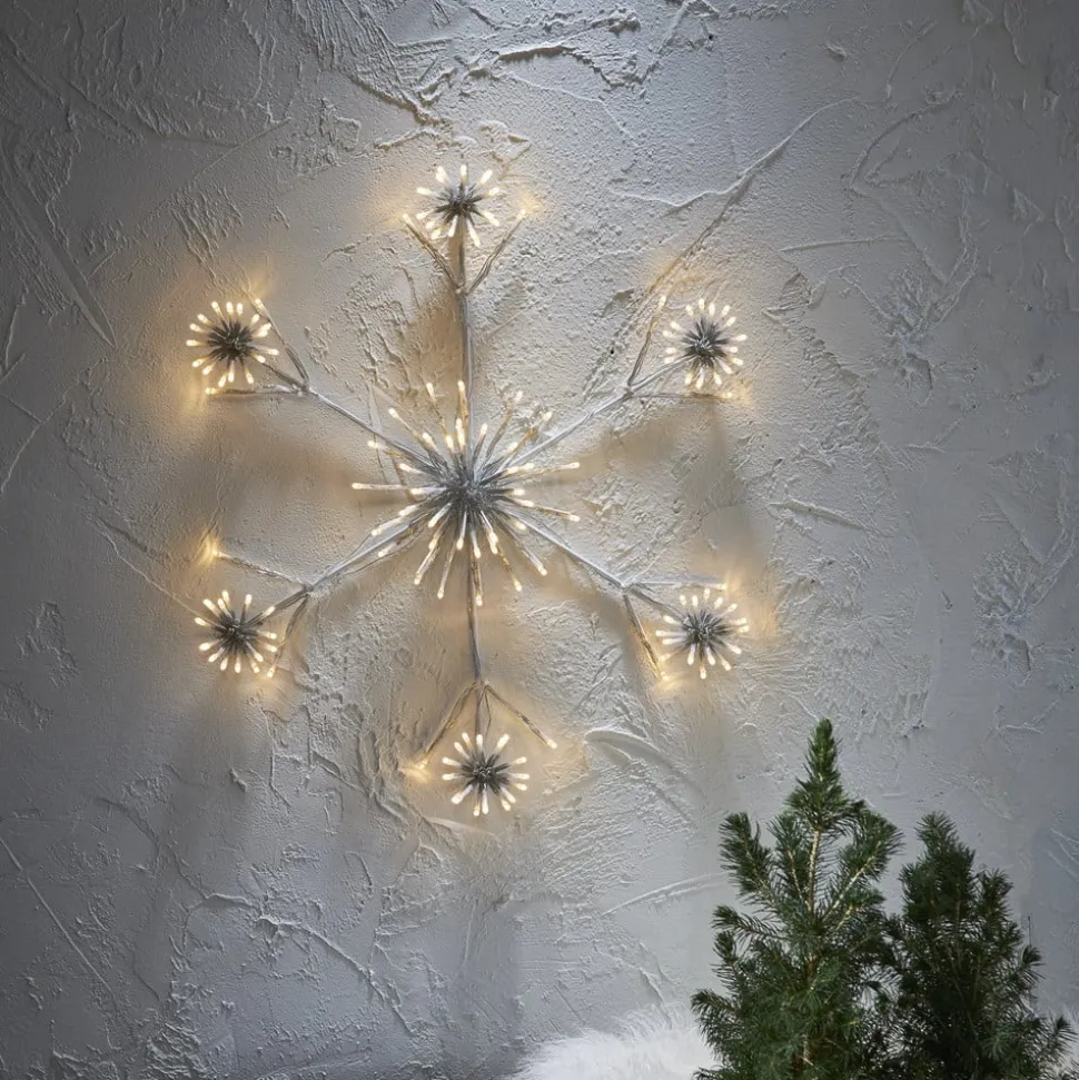 Flower Snowflake LED-dekorationslampe, Ø 60 cm