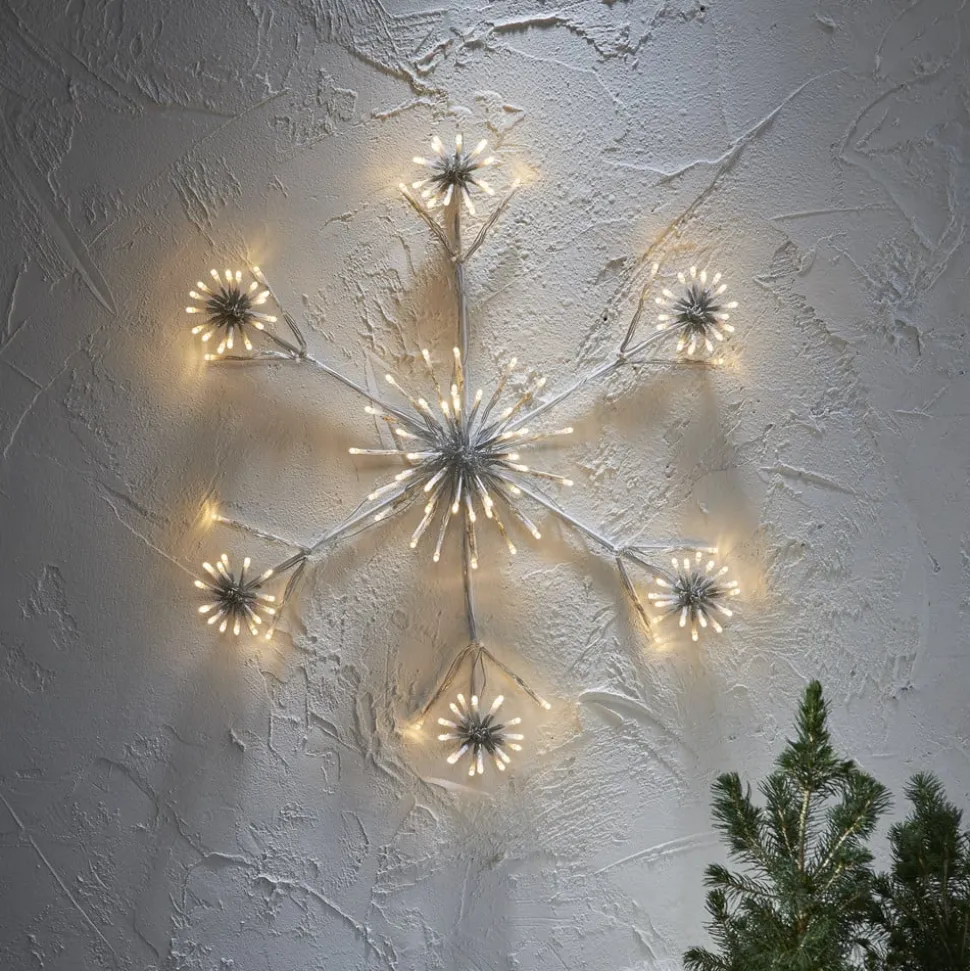 Flower Snowflake LED-dekorationslampe, Ø 60 cm
