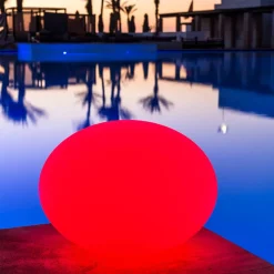 Flydende LED-dekorationslys Flatball L