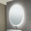 Focus LED-spejl, Ø 60 cm, CCT, antidug, berøringsdæmper
