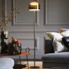 Fontana Arte Equatore - LED-gulvlampe, krom, 135cm