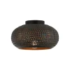 Fori loftslampe, Ø 30 cm, brun, metal