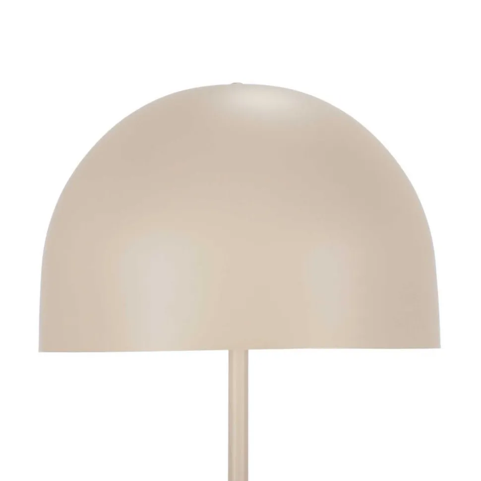 Forlight gulvlampe Fres, beige, stål, højde 160 cm