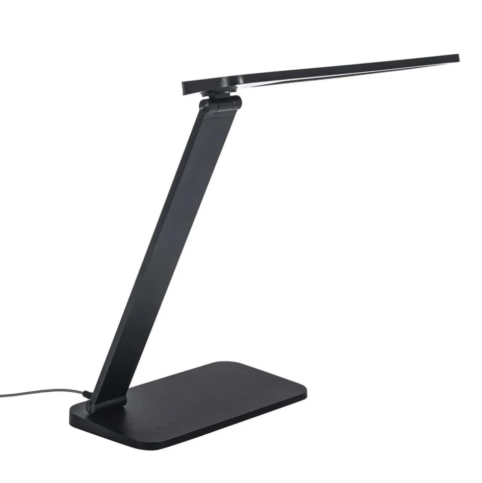 Forlight LED-bordlampe Zenit, sort, ABS, højde 36 cm