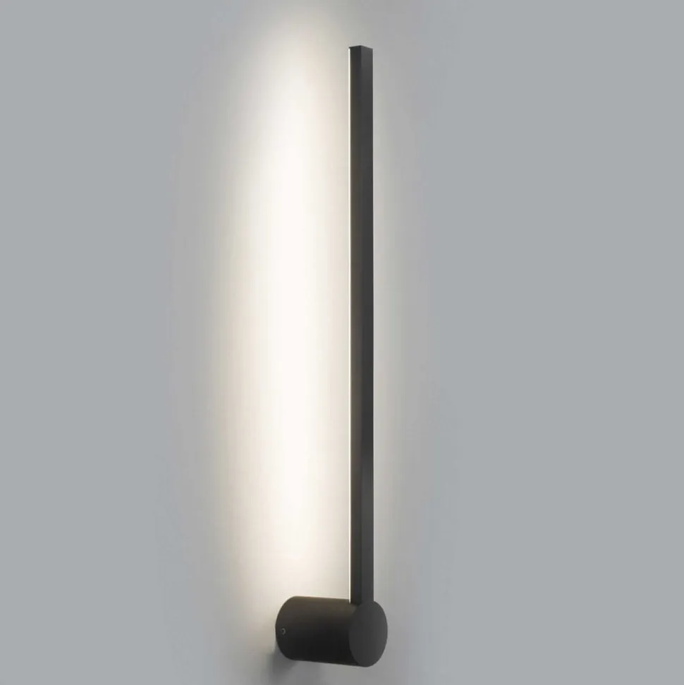 Forlight LED-væglampe til badeværelset Passeggio Nova, 60 cm, sort