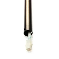 Forlængelsesstang 46 cm, antik messing